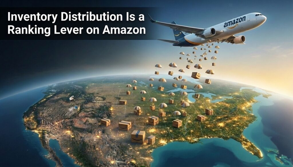 Inventory Distribution is a Ranking Lever On Amazon